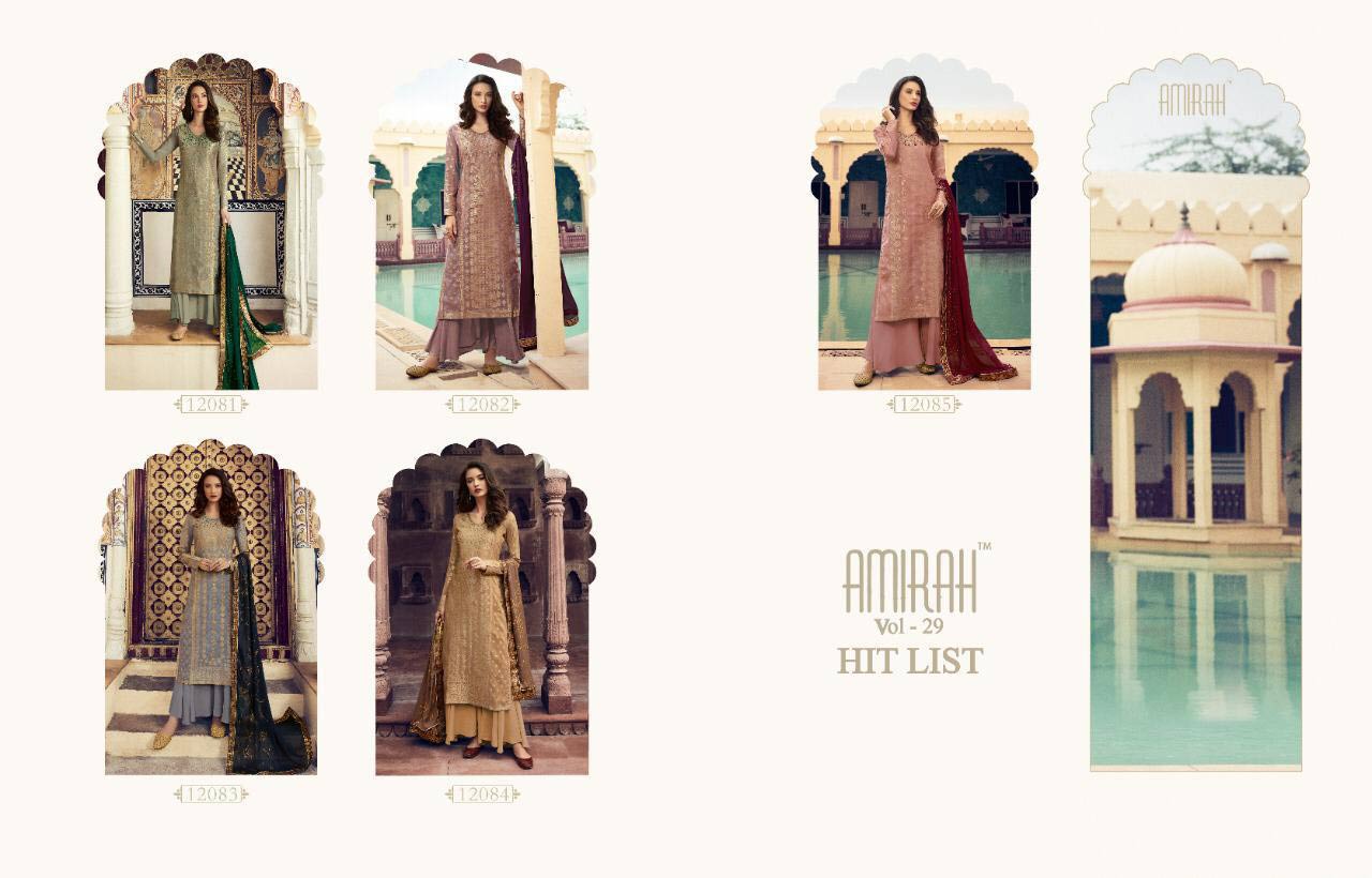 Amirah Vol-29 Dola Viscose Salwar Kameez Set Amirah Vol-29 Dola Viscose Salwar Kameez Set
